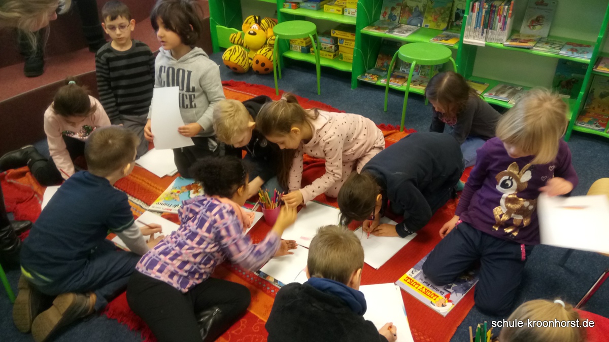 In der Bücherhalle